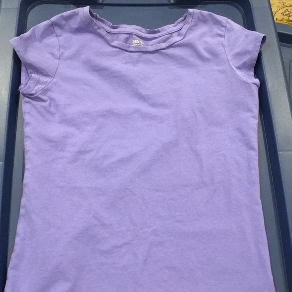 Cherokee Lavender tee L 10-12 - Picture 1 of 2